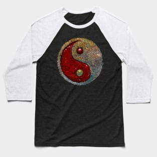 Zombie Yin Yang Baseball T-Shirt